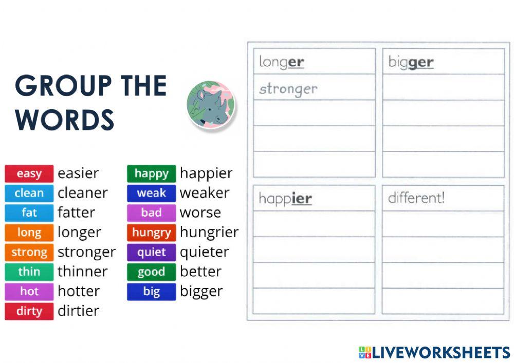 KidsBox3 - Unit 7 - Comparative Adjectives