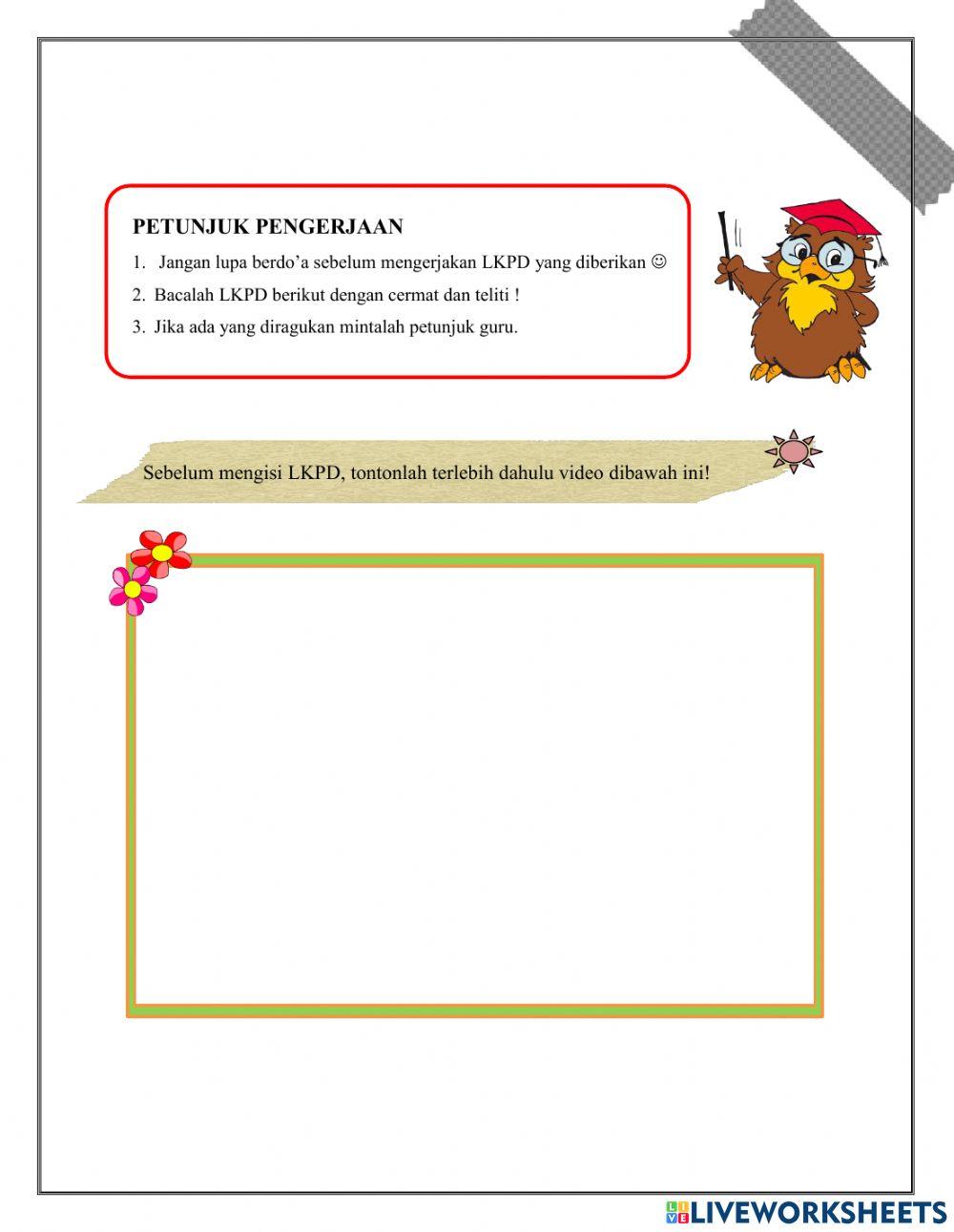 E-LKPD 1 ARITMETIKA SOSIAL (HARGA JUAL, HARGA BELI, KEUNTUNGAN, DAN KERUGIAN)