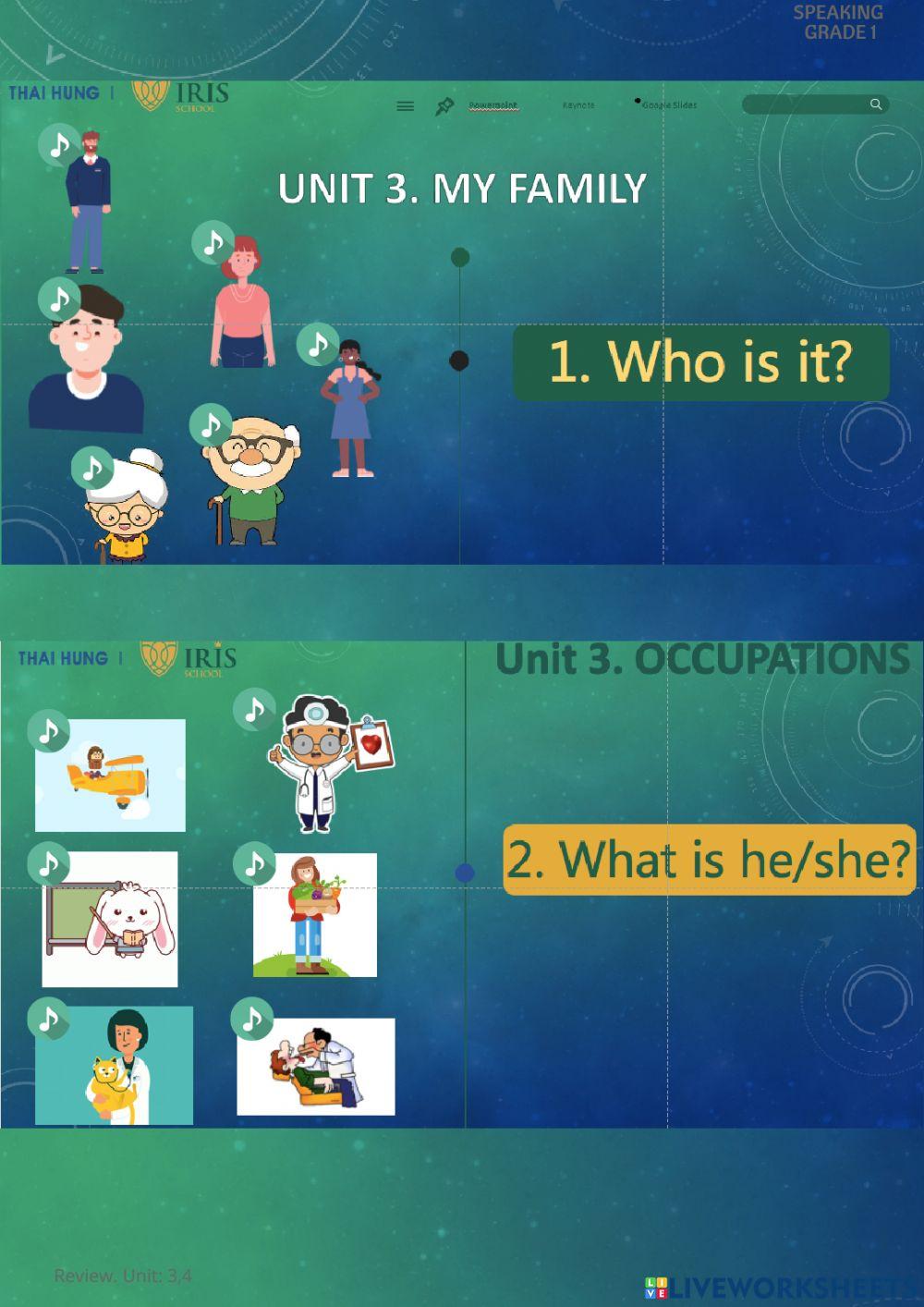 ODI 1 Speaking practice