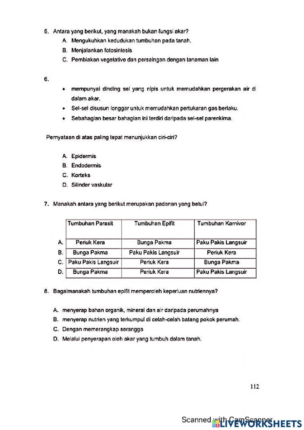 Modul Hebat Edisi 2021 Biologi Tingkatan 5 Bab 3