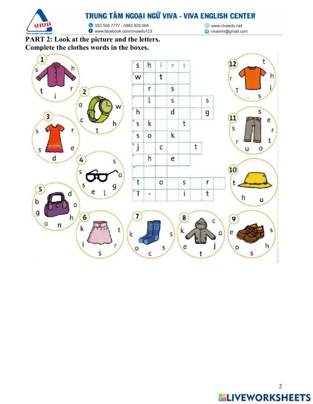 Idictionary 1 - Unit 3 - Lesson 9: Writing skill.