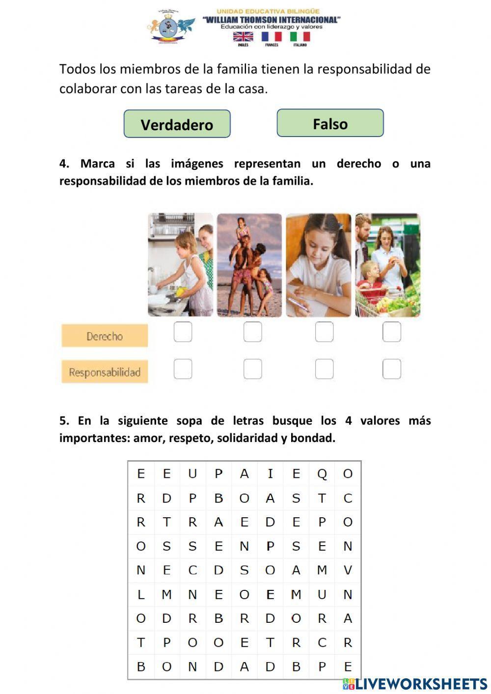 Los acuerdos familiares