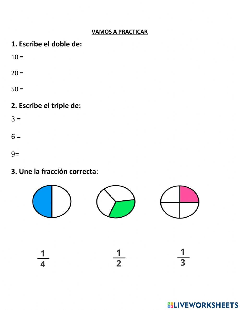 Ejercicios de matemática