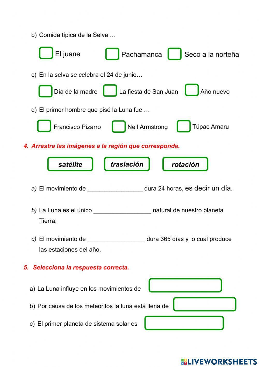 Examen de personal social
