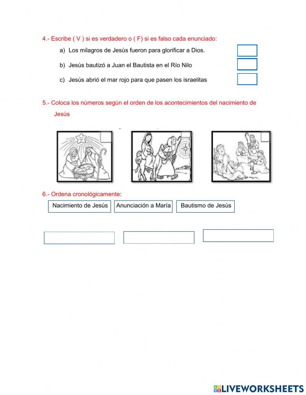 Examen de religión