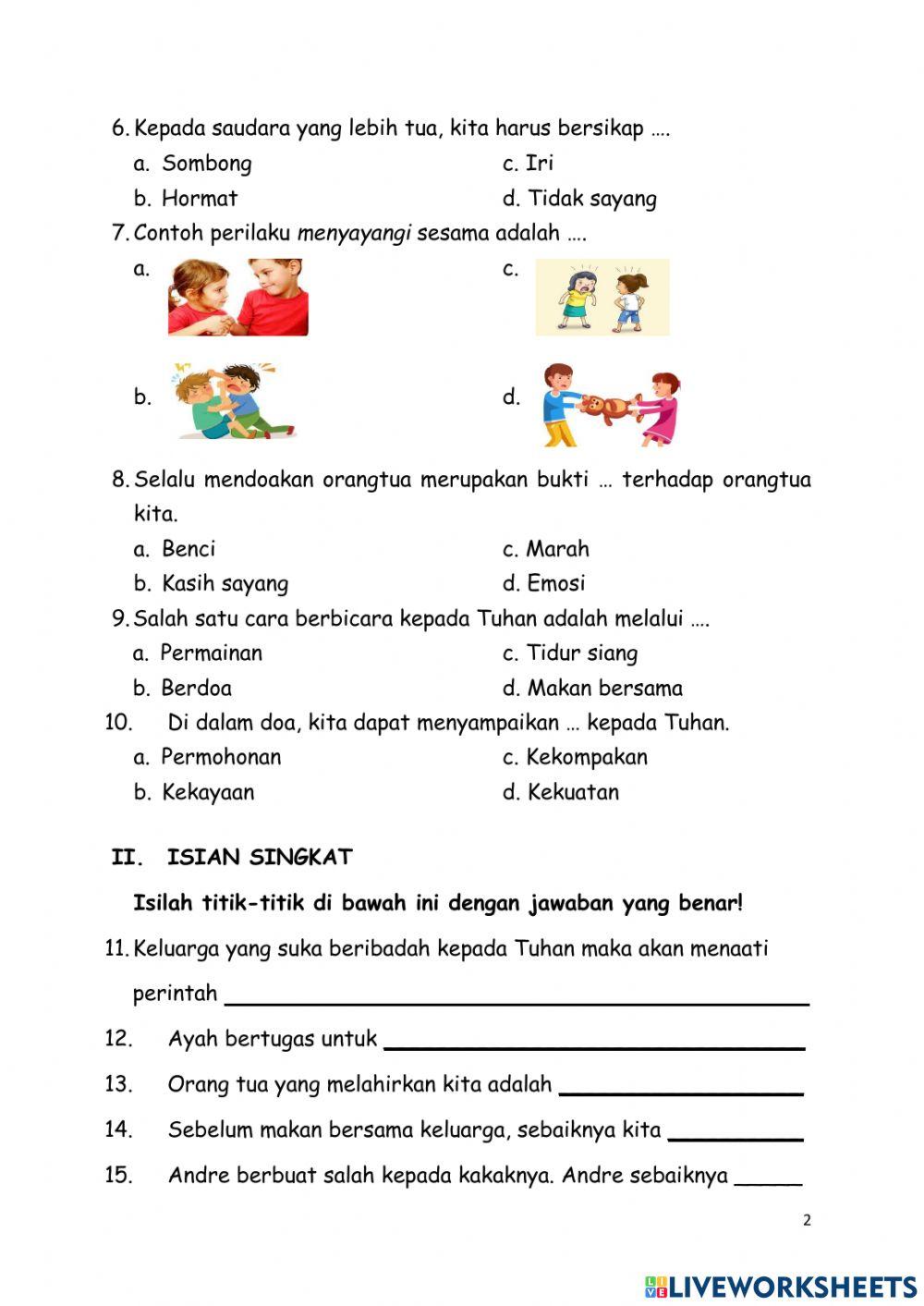 1st Final Semester Christian P1