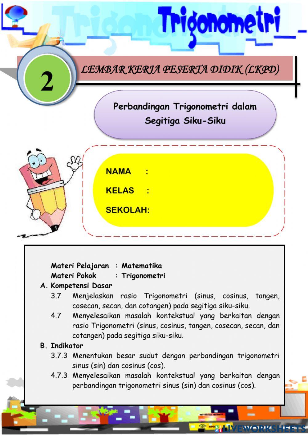 E-LKPD 2 TRIGONOMETRI