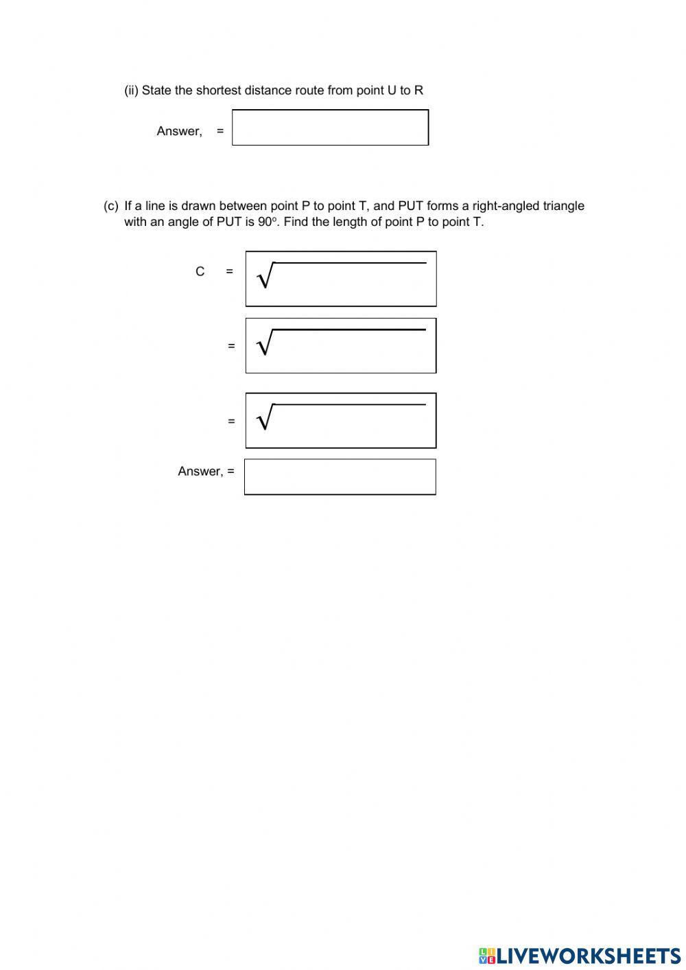 Math test form 4