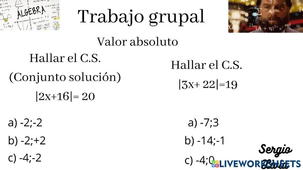 Trabajo grupal