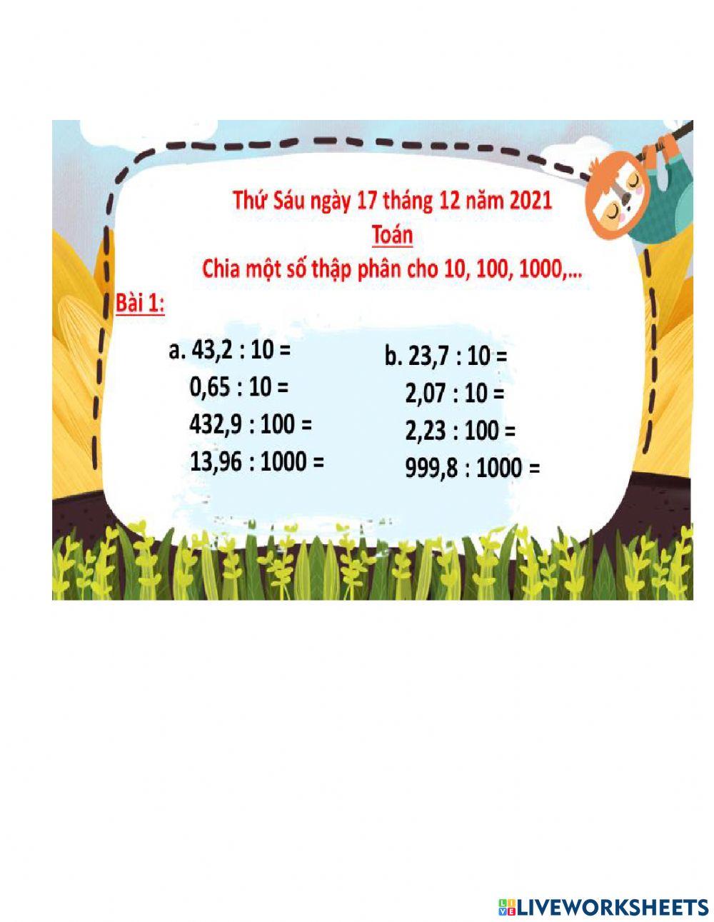 Toan chia mot so tp cho 10.100.1000...