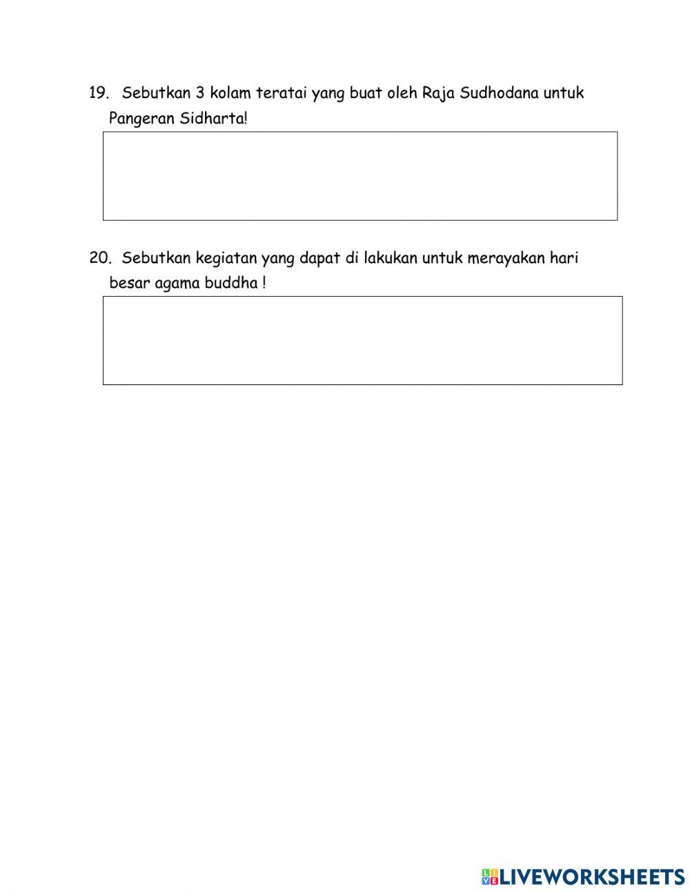 1st final Semester Buddhist P3