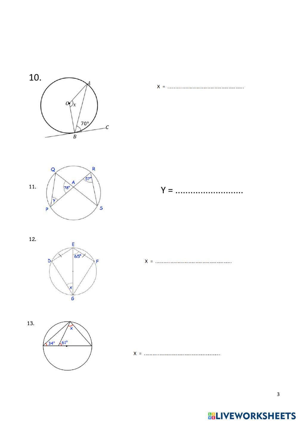 circle  theorem