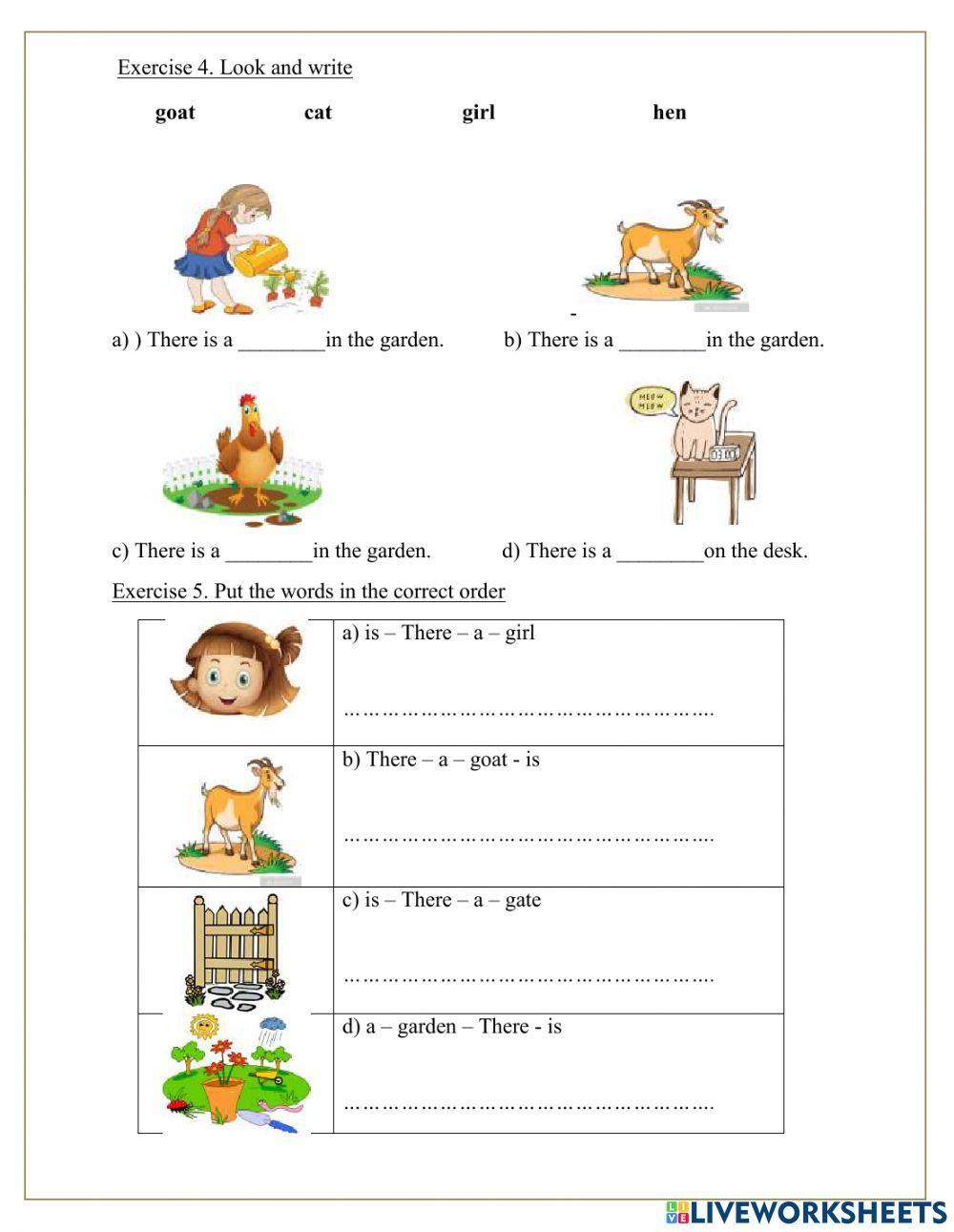 Unit 7 In the garden