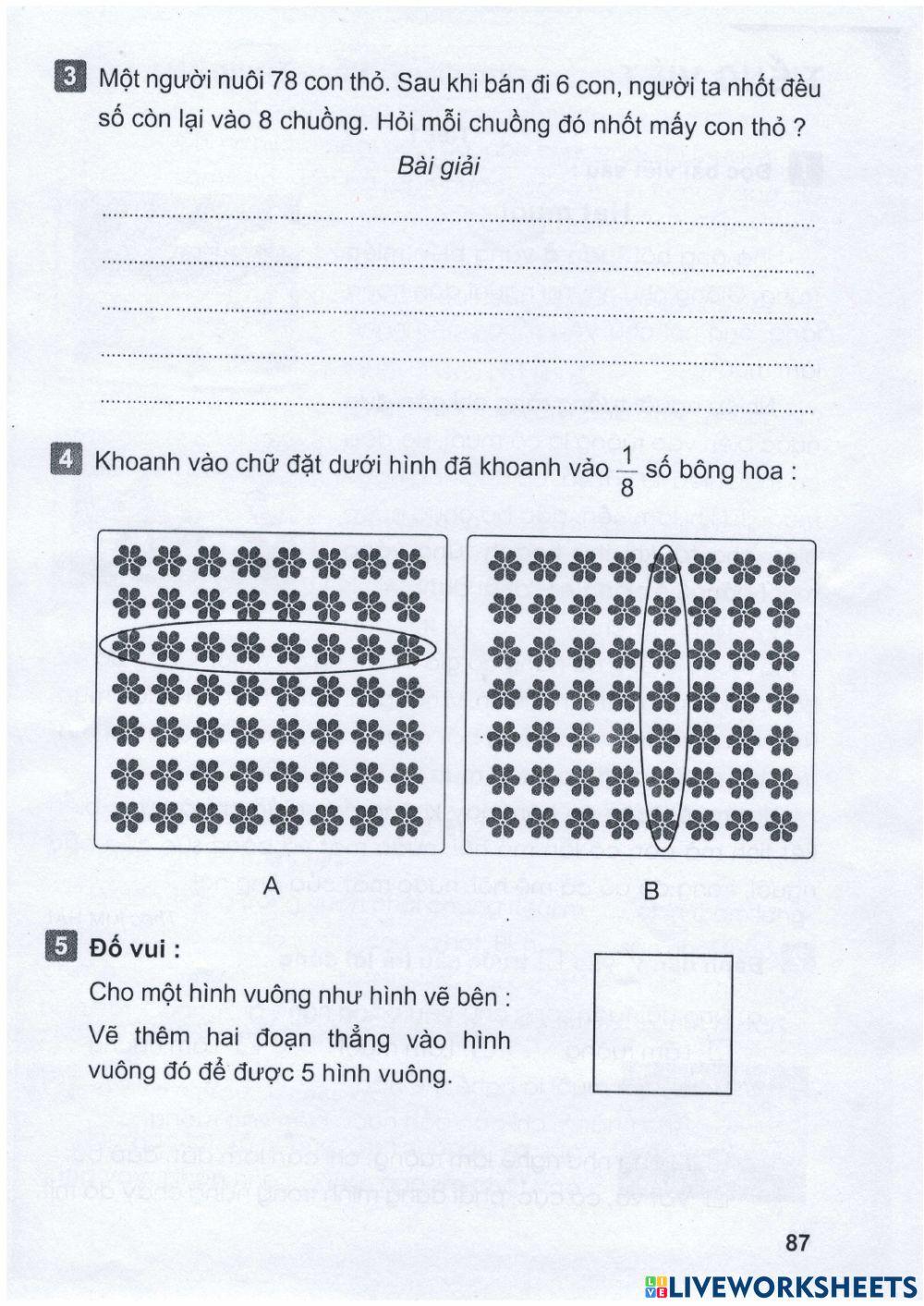 Ôn tập toán - tuần 12