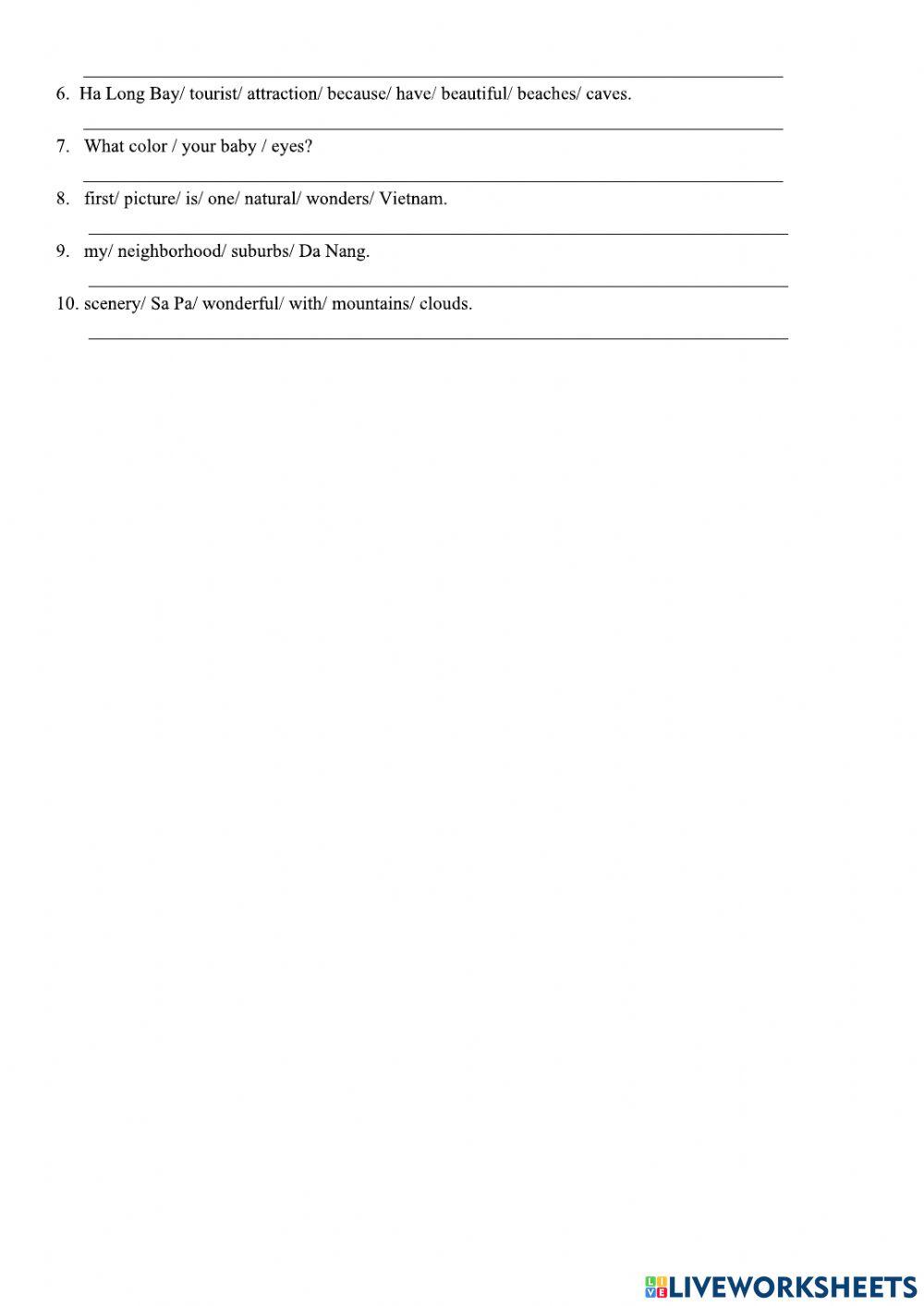 Tiếng anh của Thúy