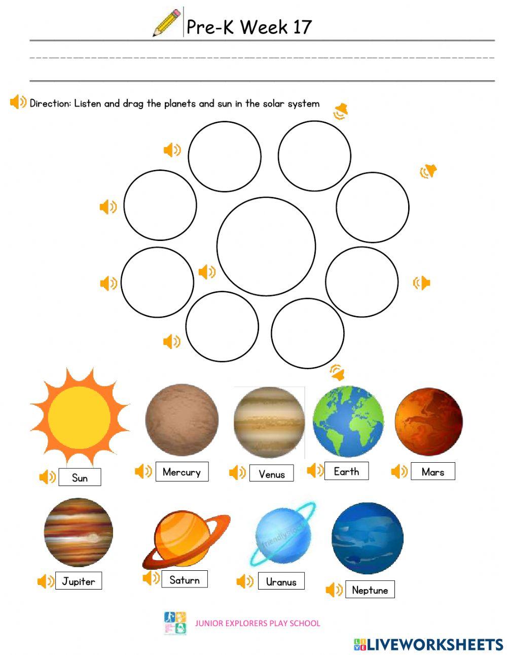 Pre-K Summative Assessment Week 17