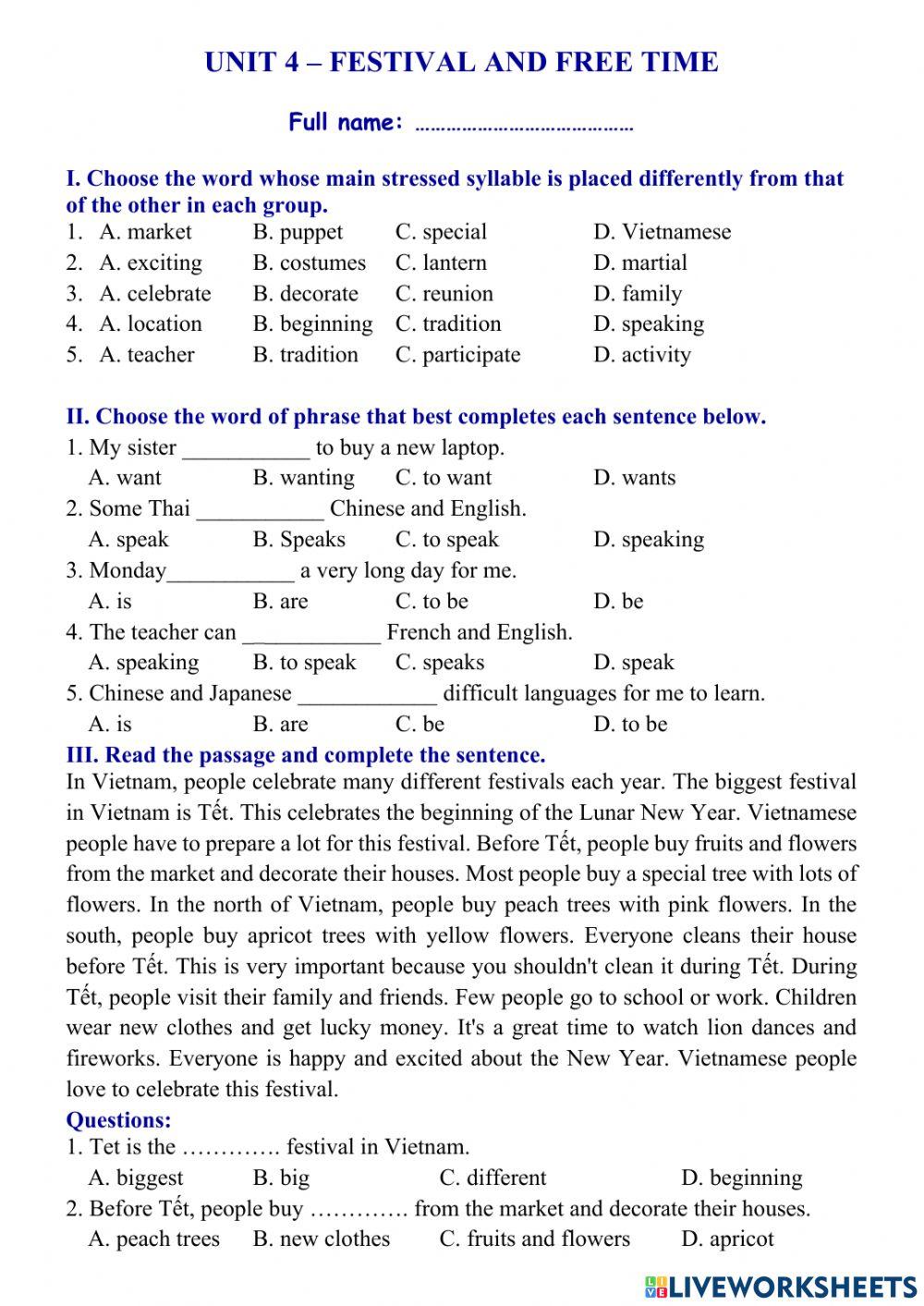 Tieng Anh lop 6 SW -Unit 4 01