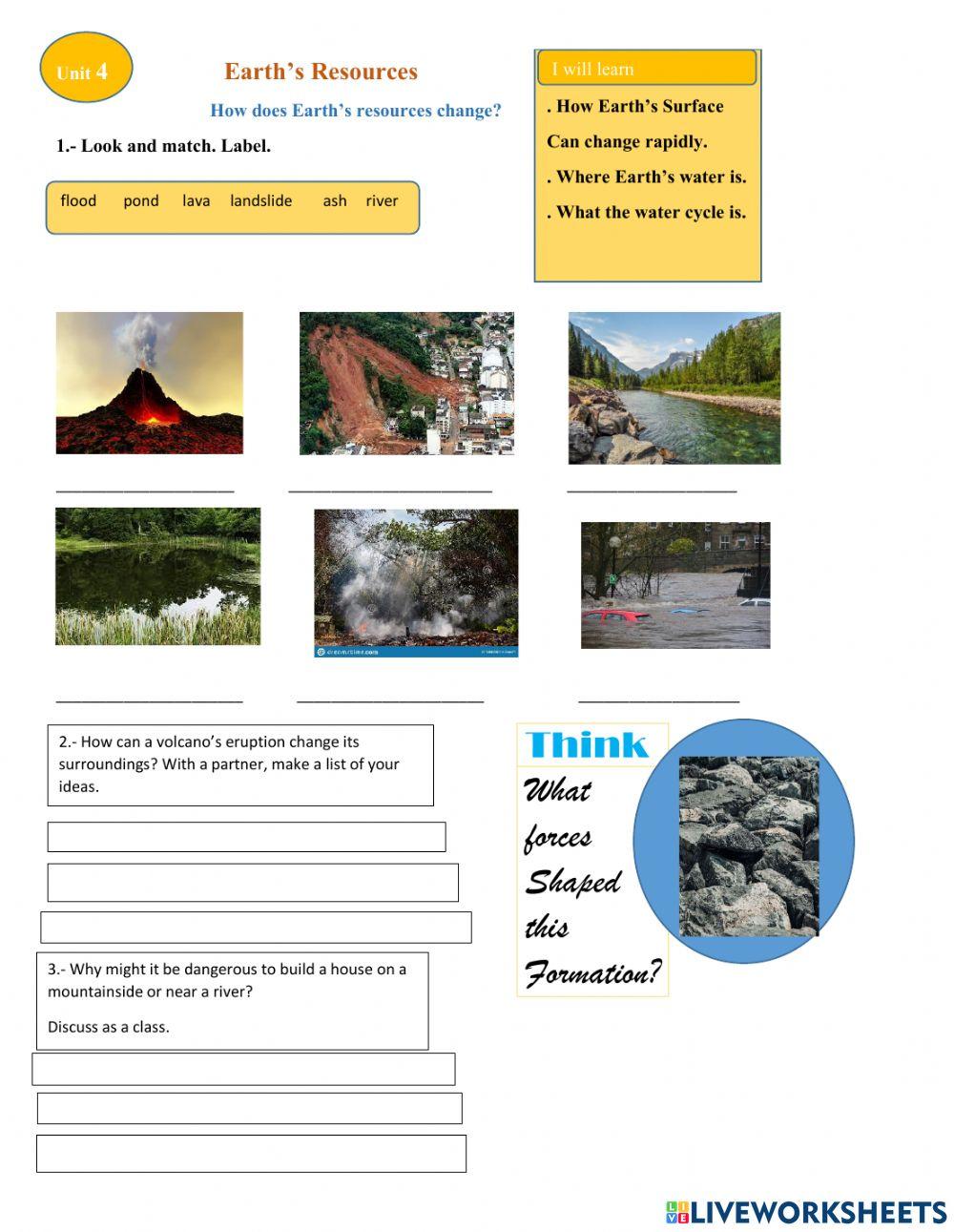 Earth's Resources Earth's Resources