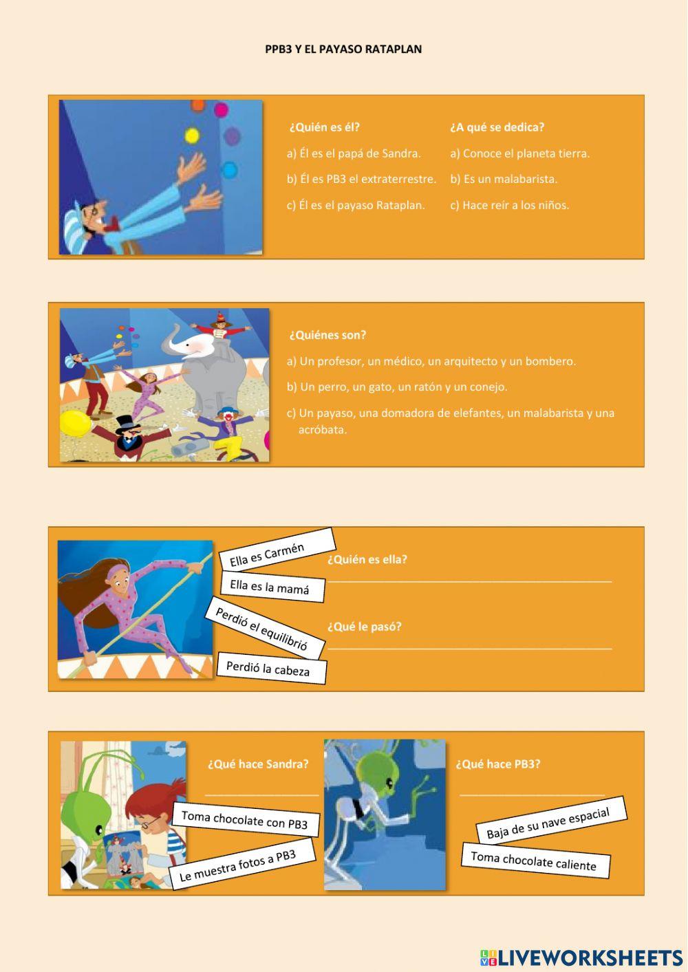 PB3 y el payaso Rataplán