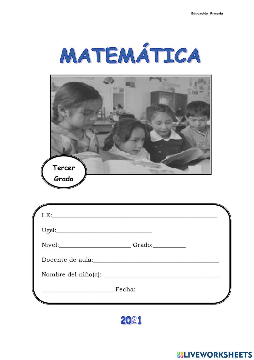 Evaluacion de matematica