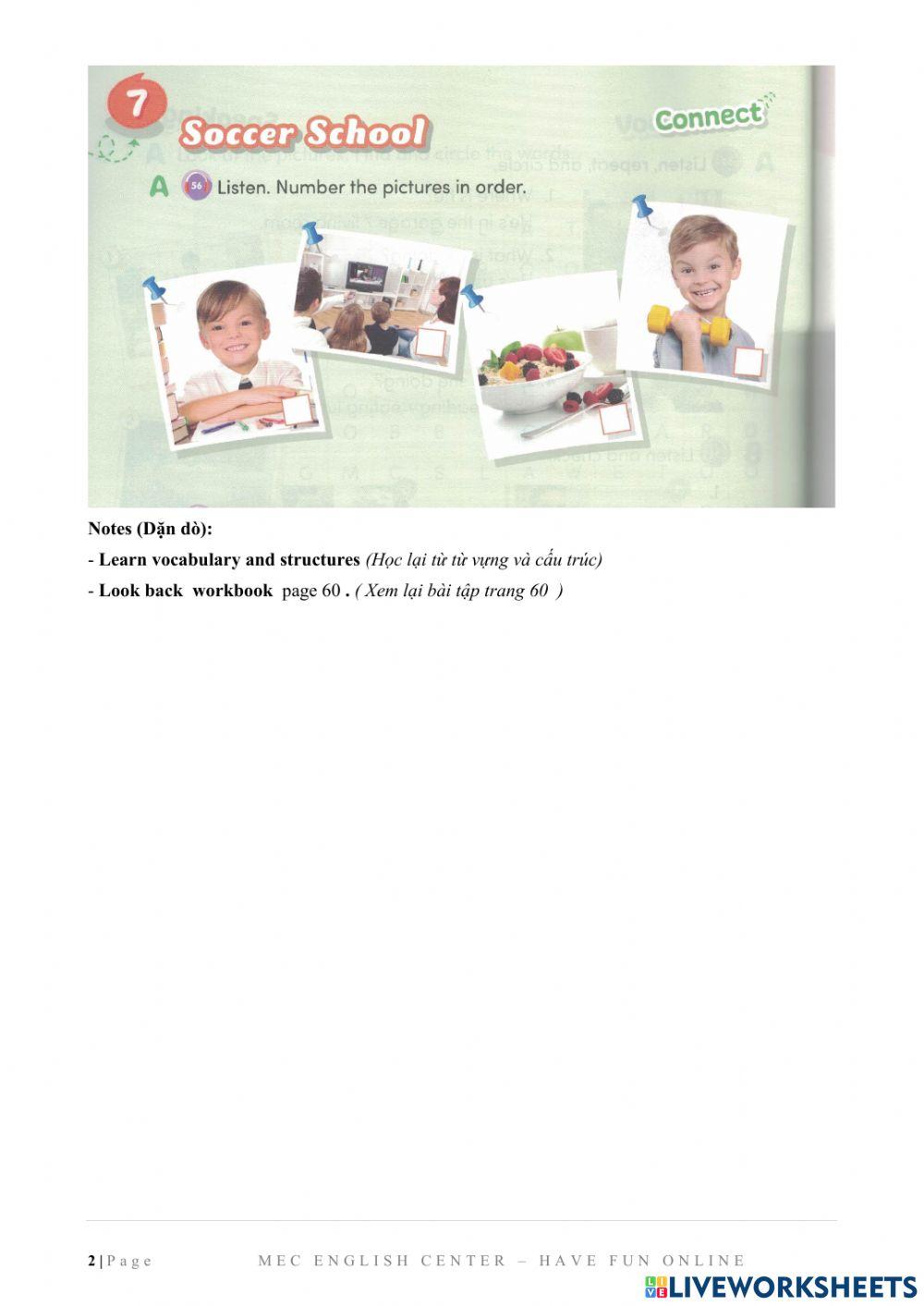 Starters 1B- Unit 7- Lesson 4