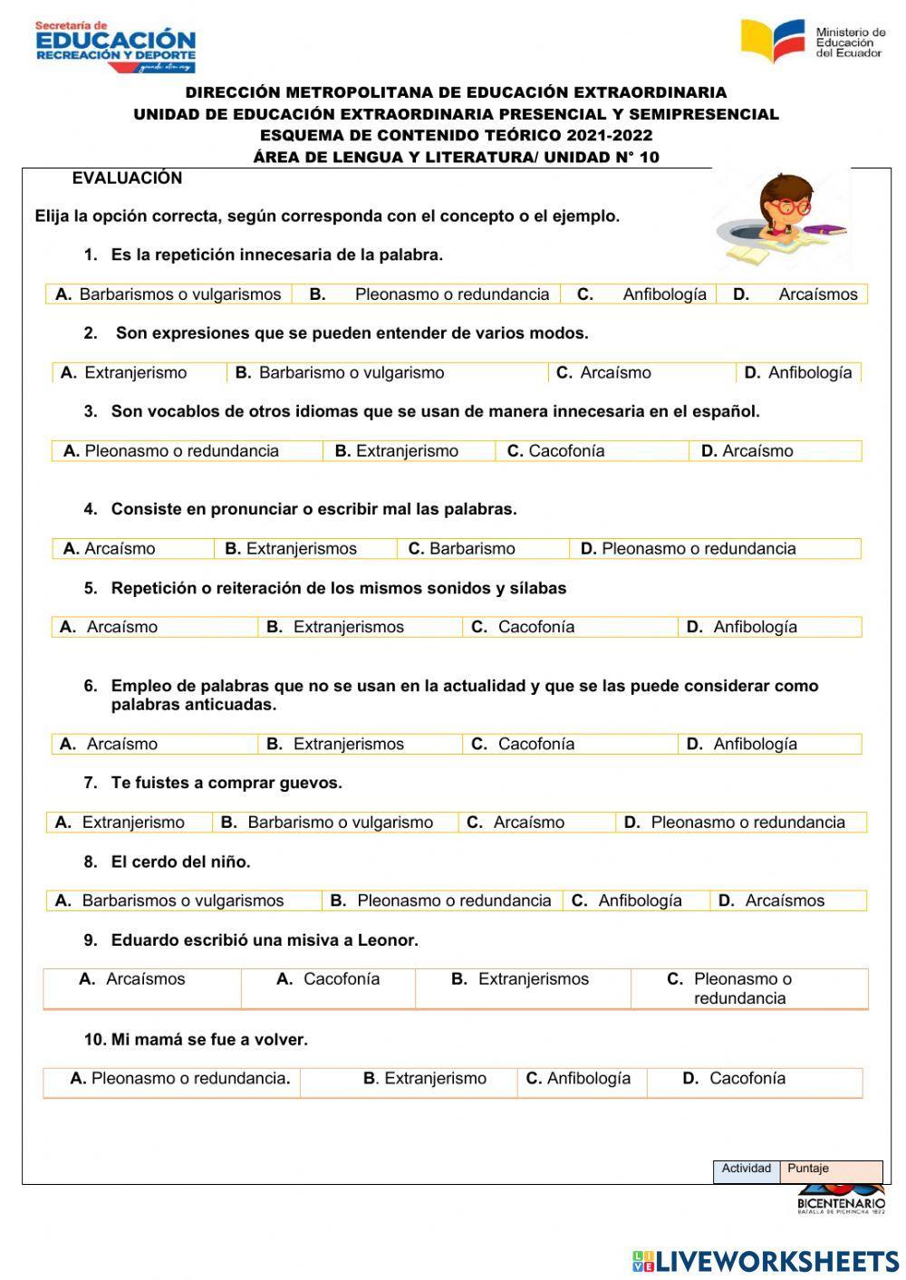 10.Vicios del lenguaje