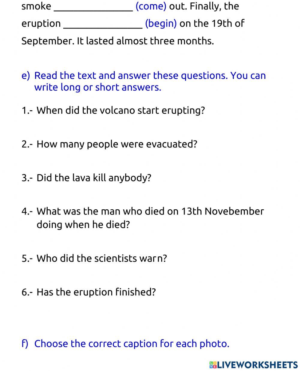 Cumbre Vieja volcano