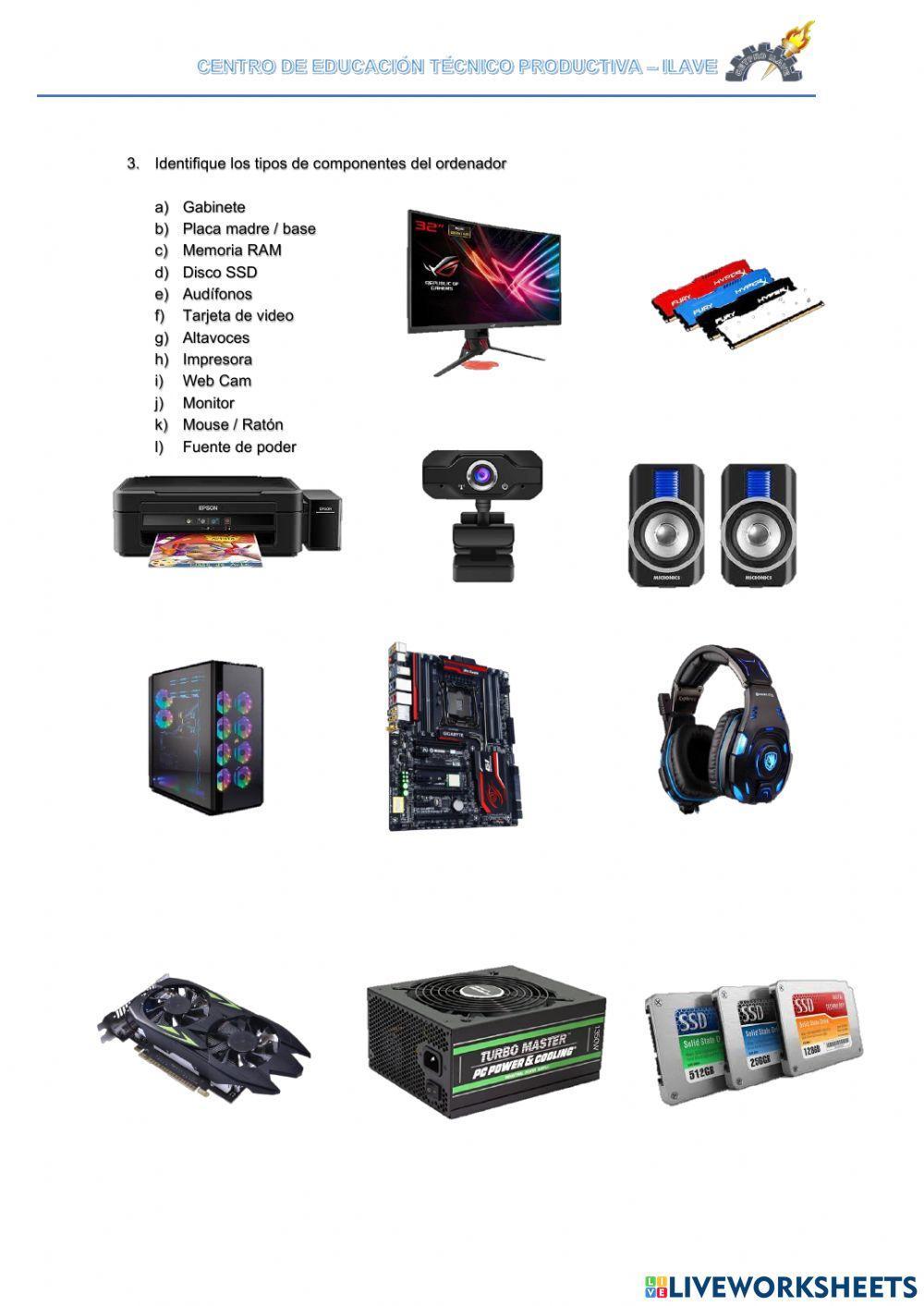 Evaluación del ordenador