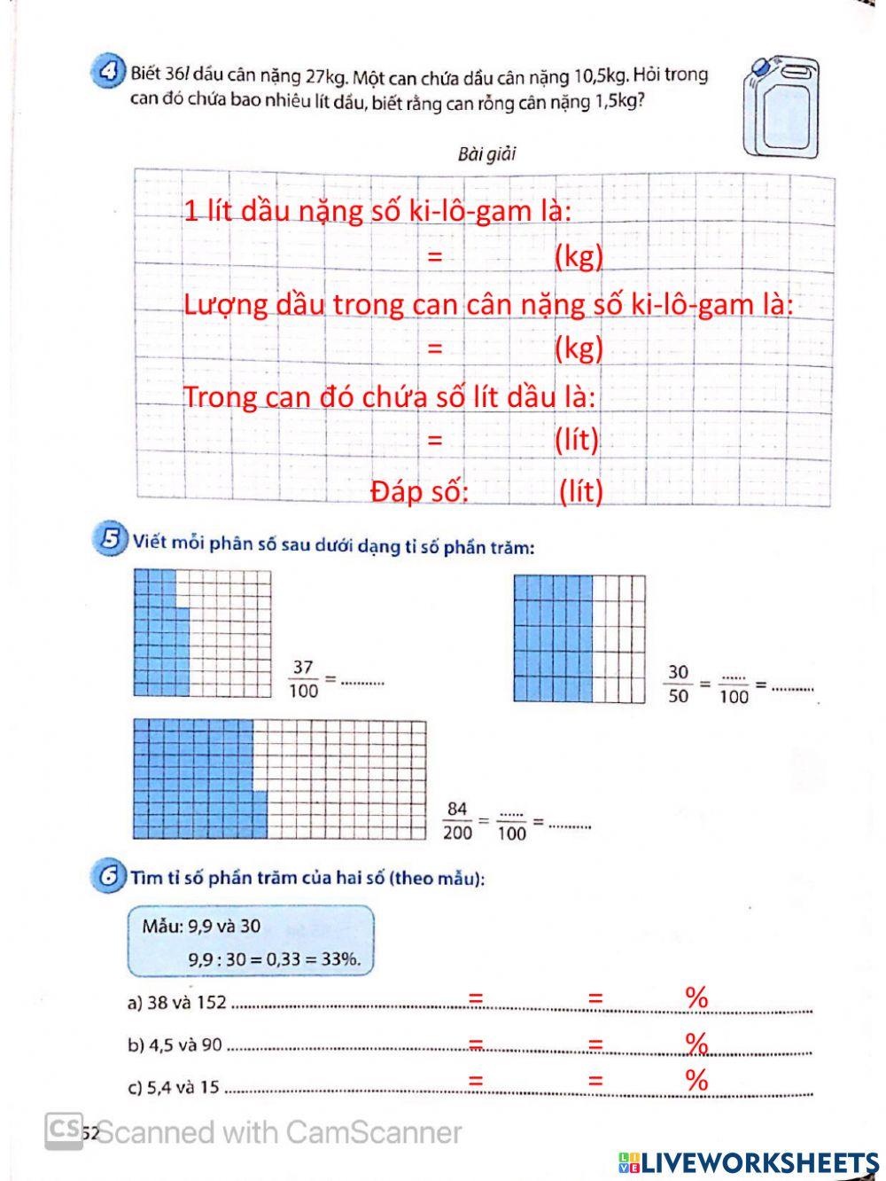 Cùng em học toán tuần 15