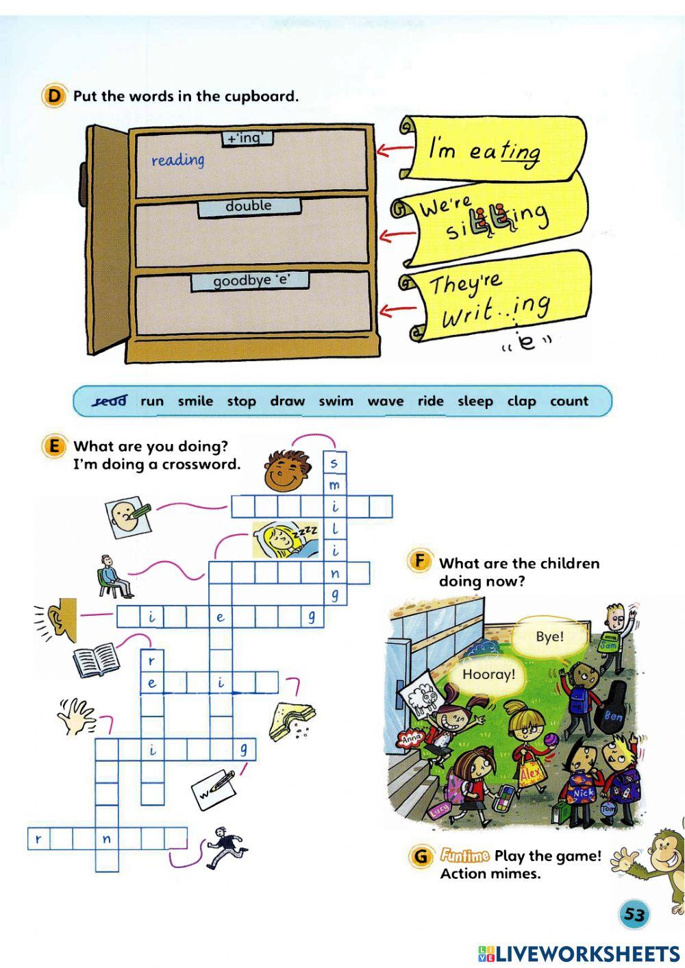 Fun for starter free interactive worksheets 3511795