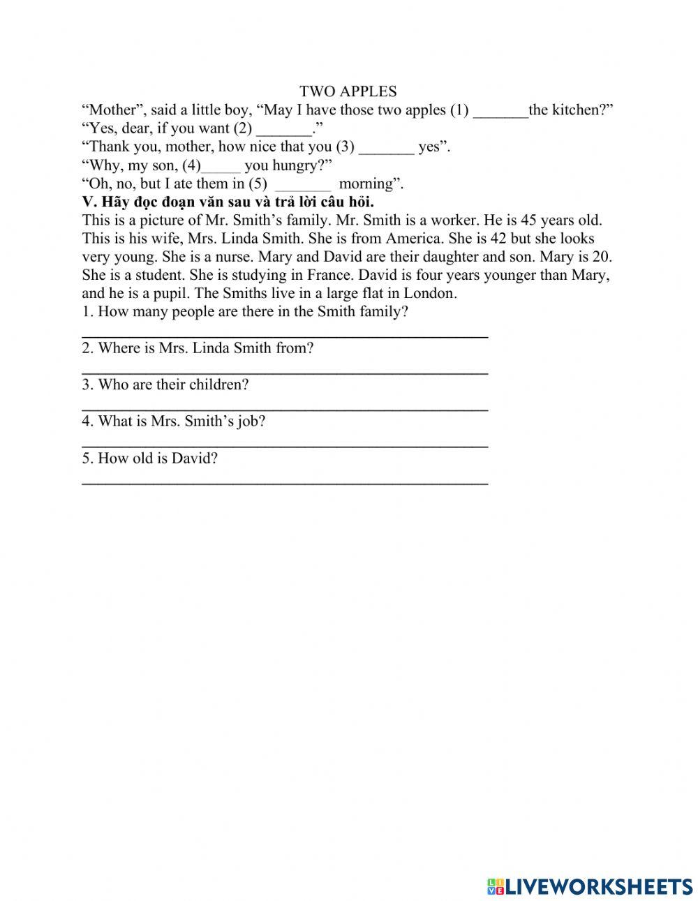 Alpha English Center - Đề số 4