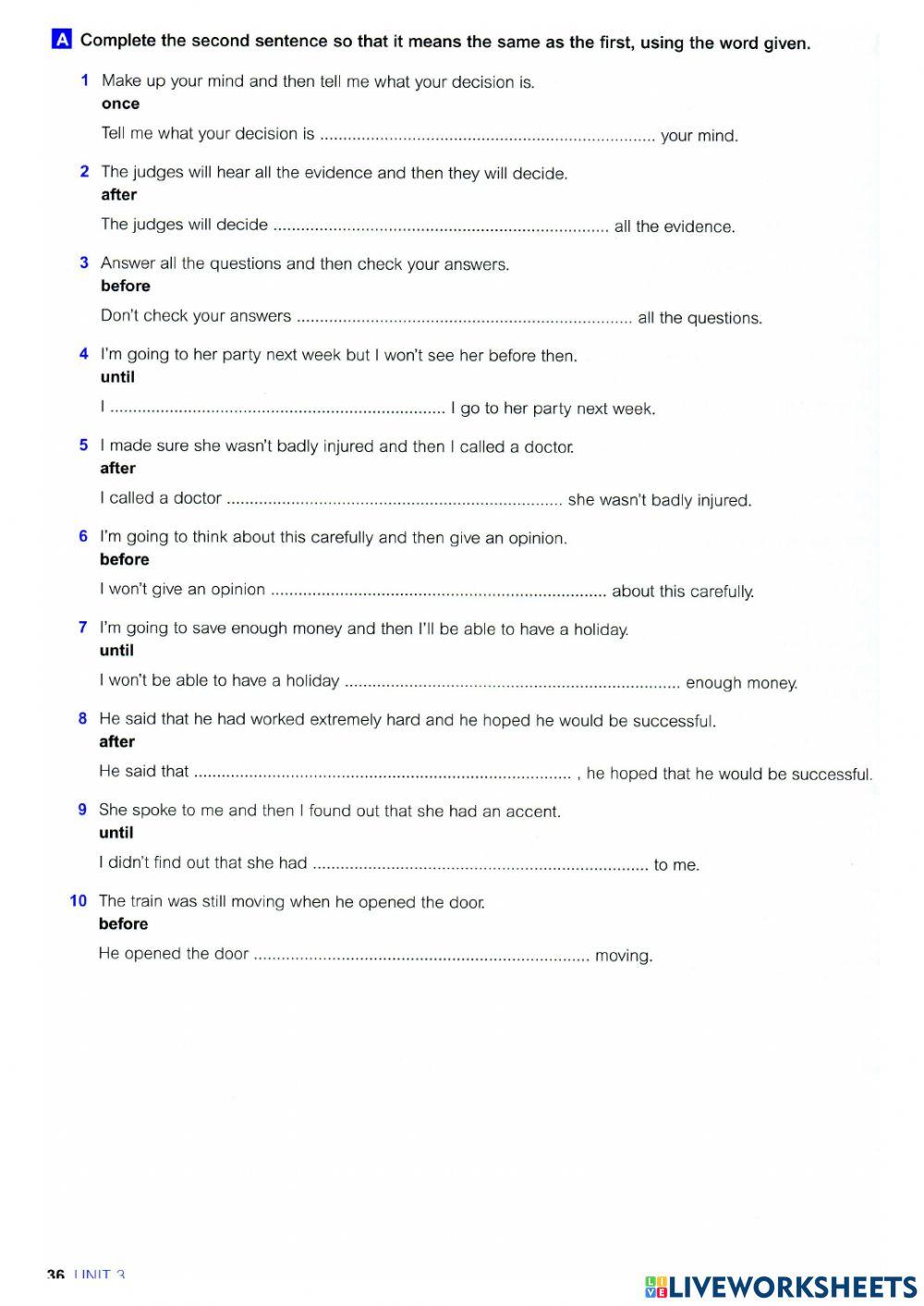 GR7. Future tenses (advanced practice 1).