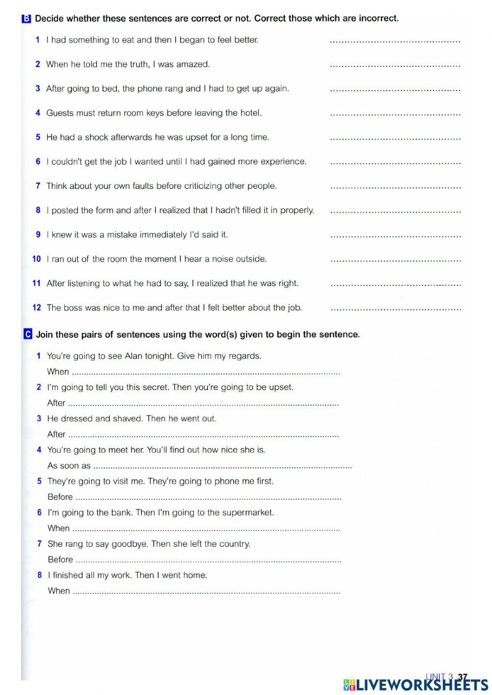 GR7. Future tenses (advanced practice 1).