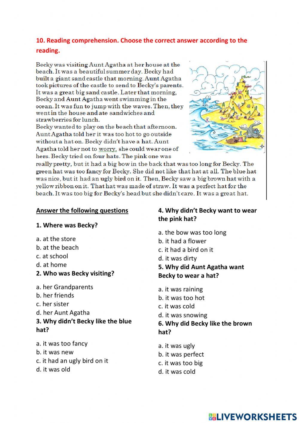 Seventh and eighth course