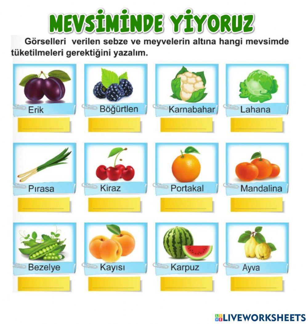 Mevsiminde Yiyoruz
