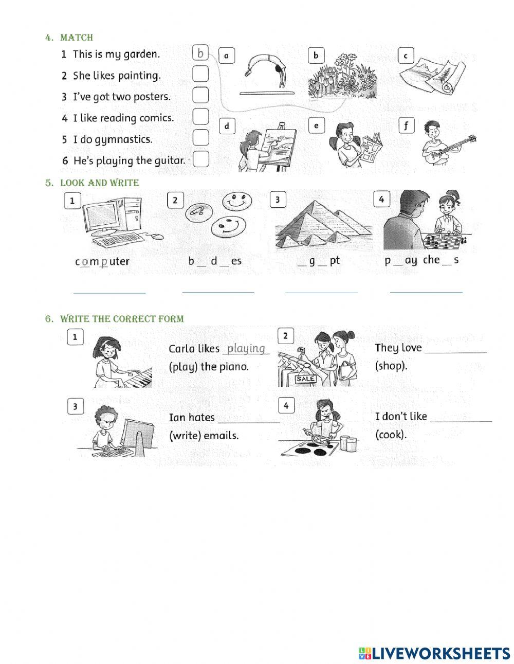 Grade 5. Skill Test 1 Review U123
