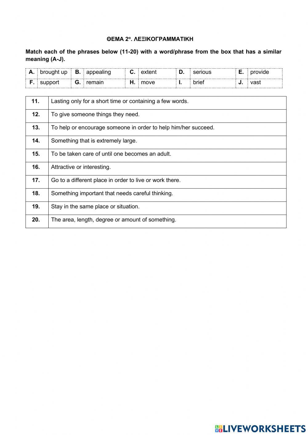 Τράπεζα Θεμάτων-Α' Λυκείου-Αγγλικά-12807-Vincent van Gogh