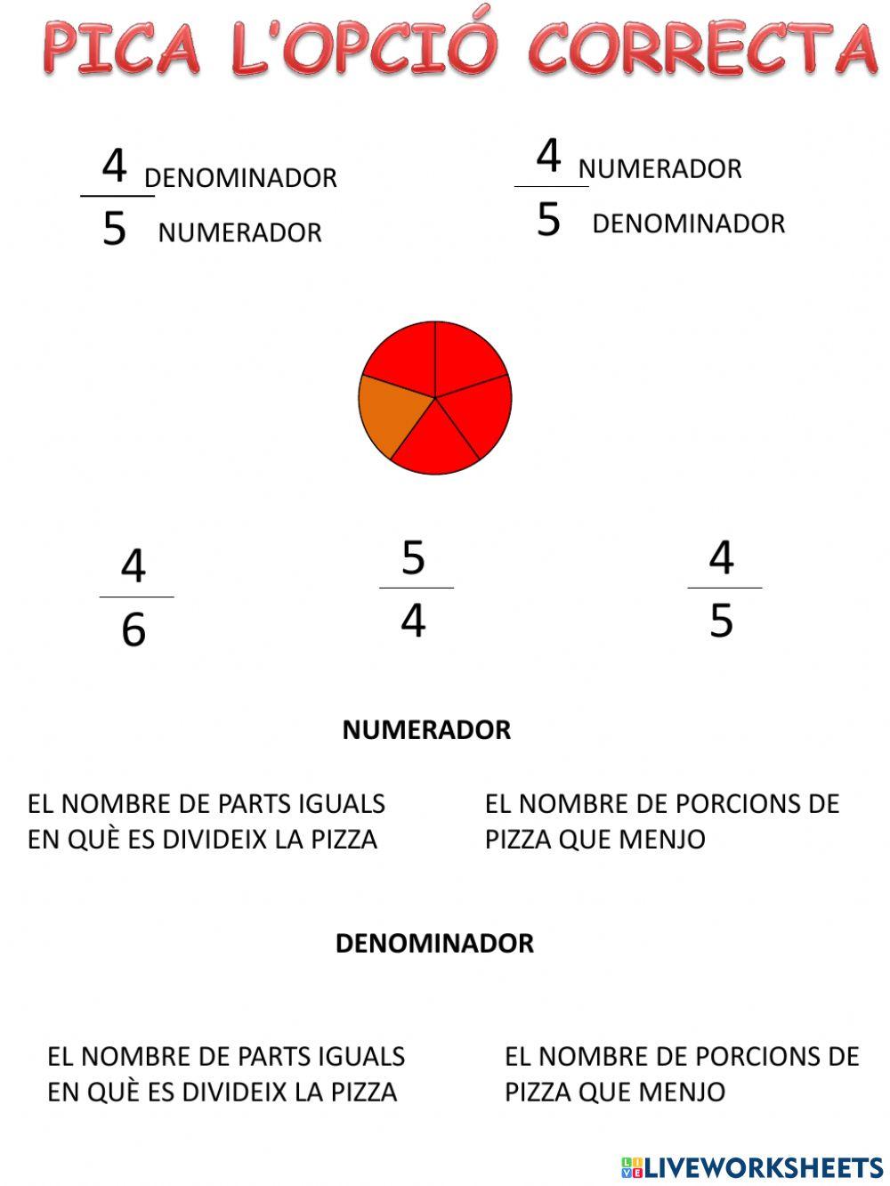 Numeració 3 xifres, rellotge, fraccions