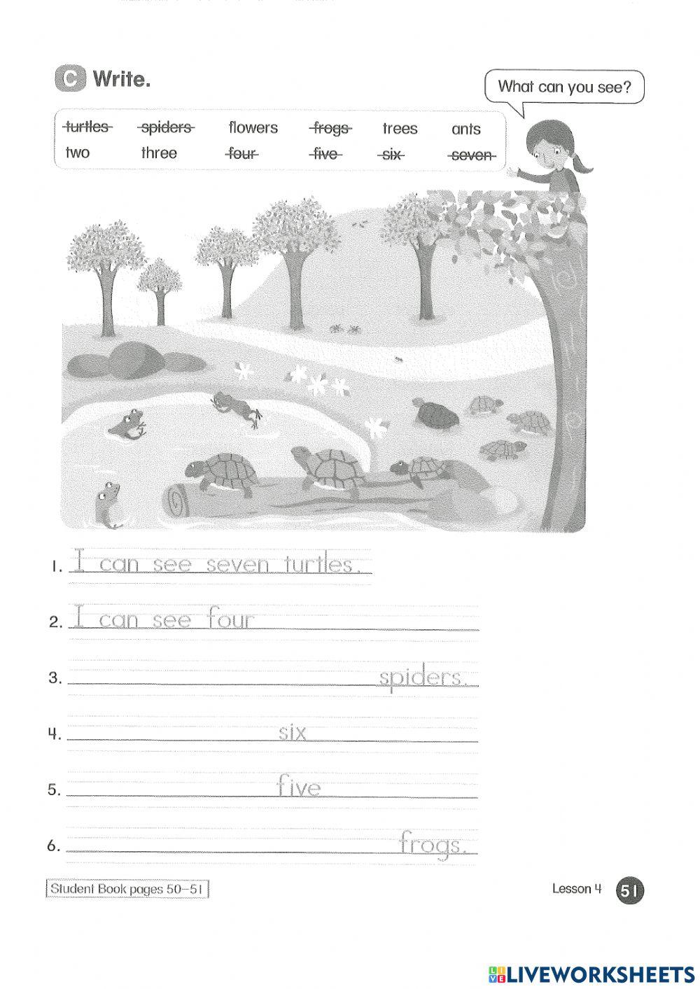 Everybody up 1 unit 5 lesson 2 online exercise for | Live Worksheets