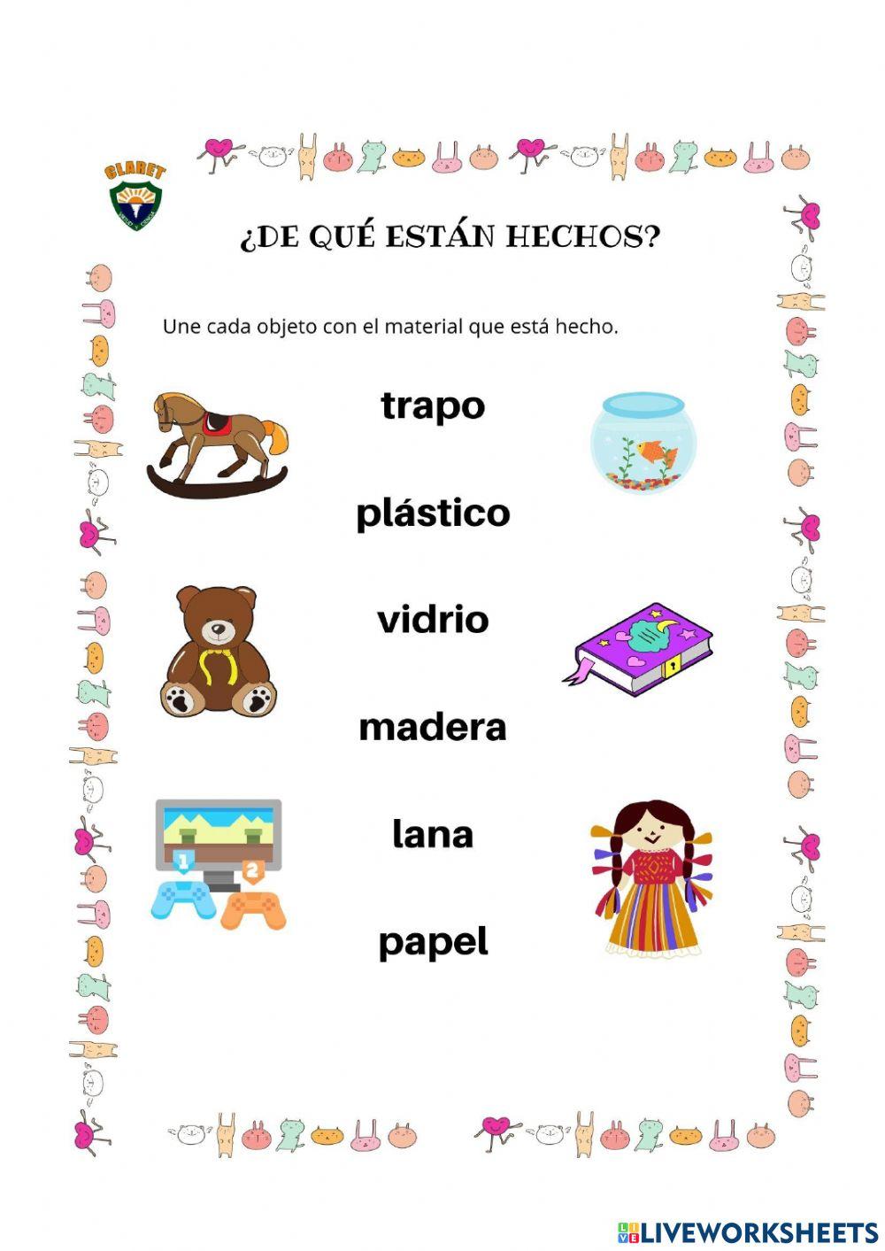 De qué están hecho los objetos