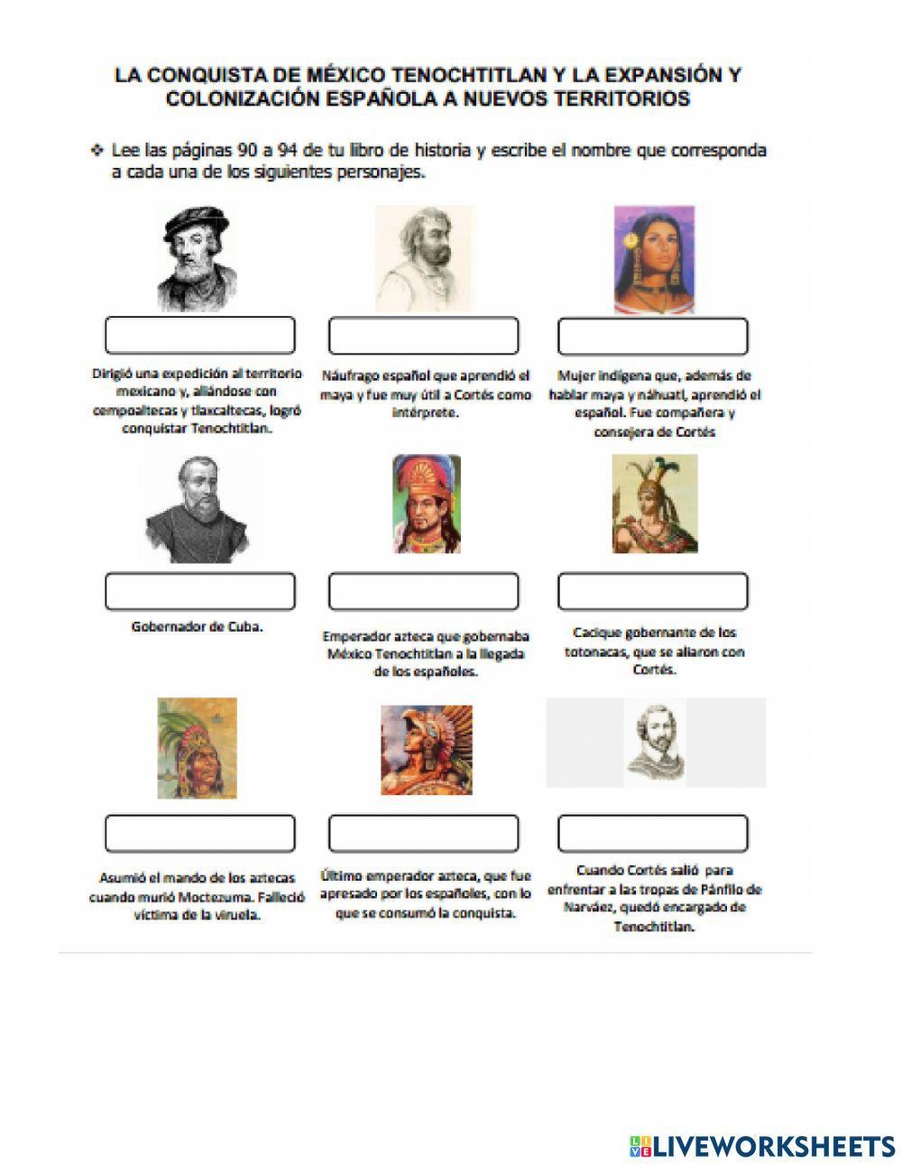 La conquista de México