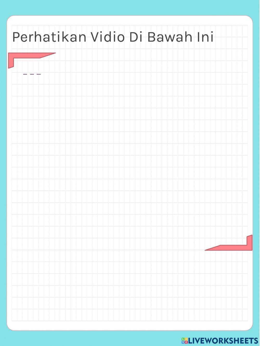 LKPD Luas dan Keliling Bangun Datar