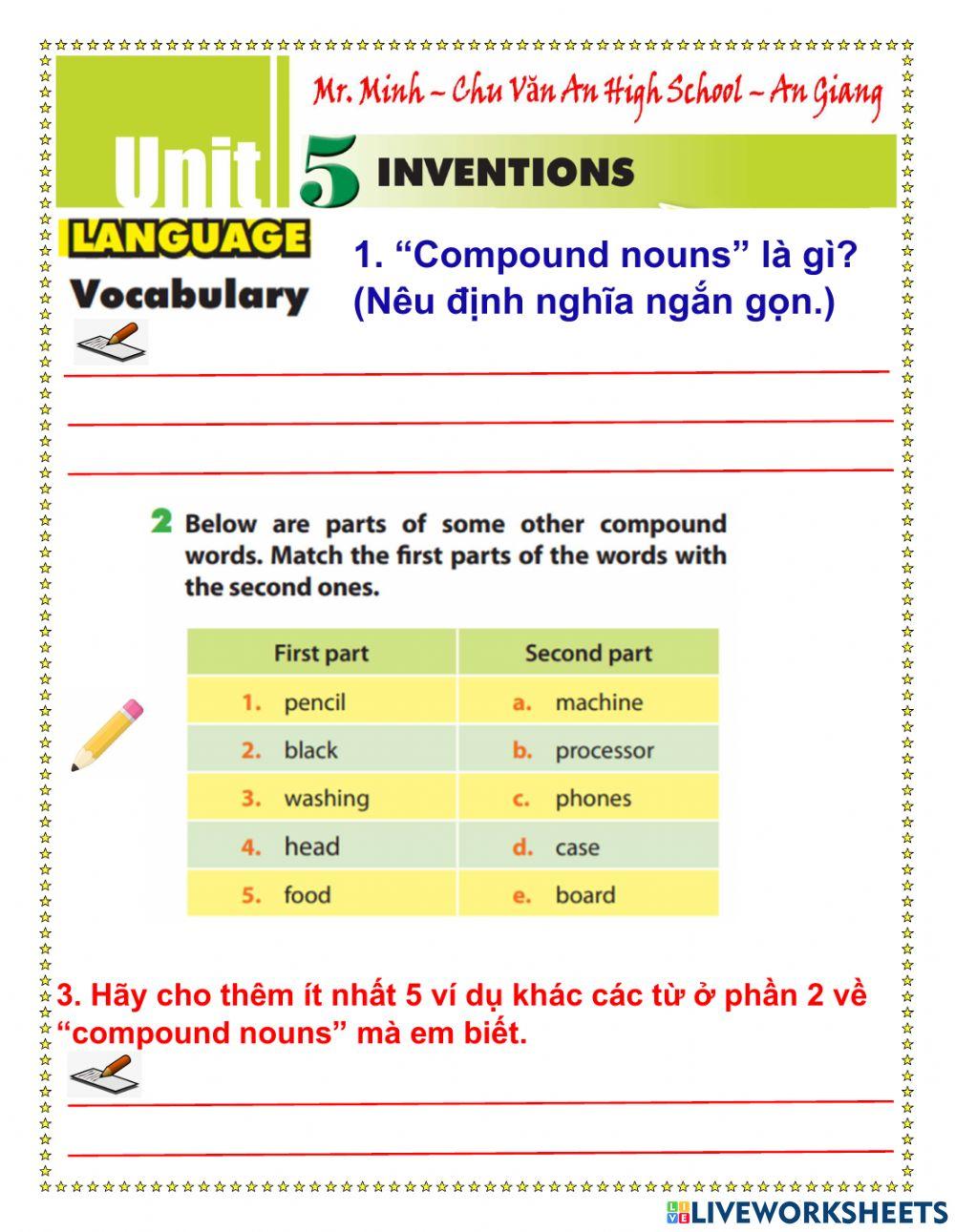 English 10 - Unit 5 - Getting Started and Language