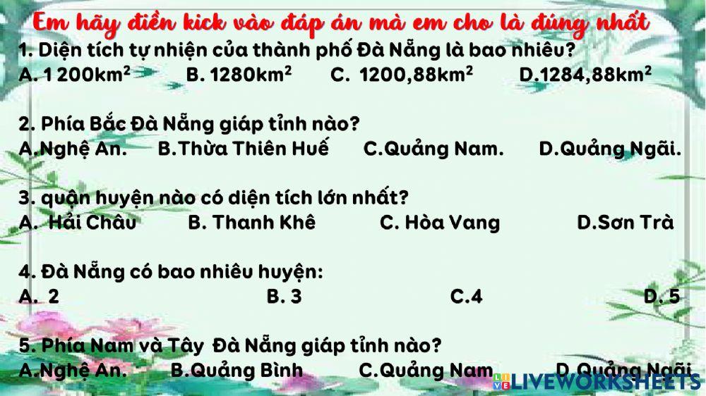 Chương trình địa phương