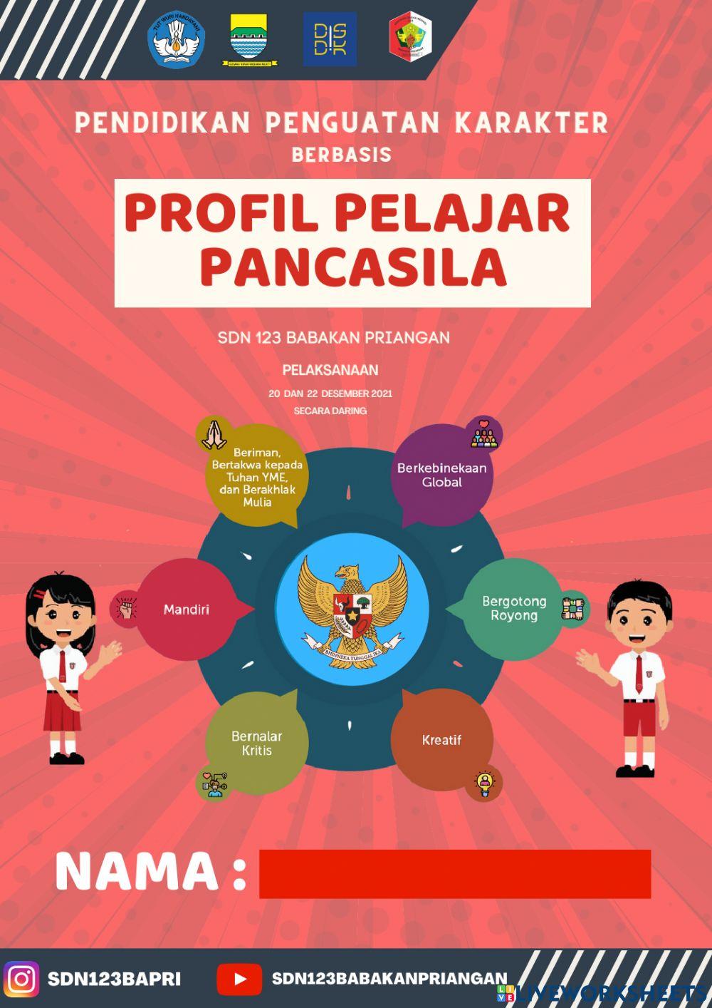 Profil pelajar pancasila 123 bapri