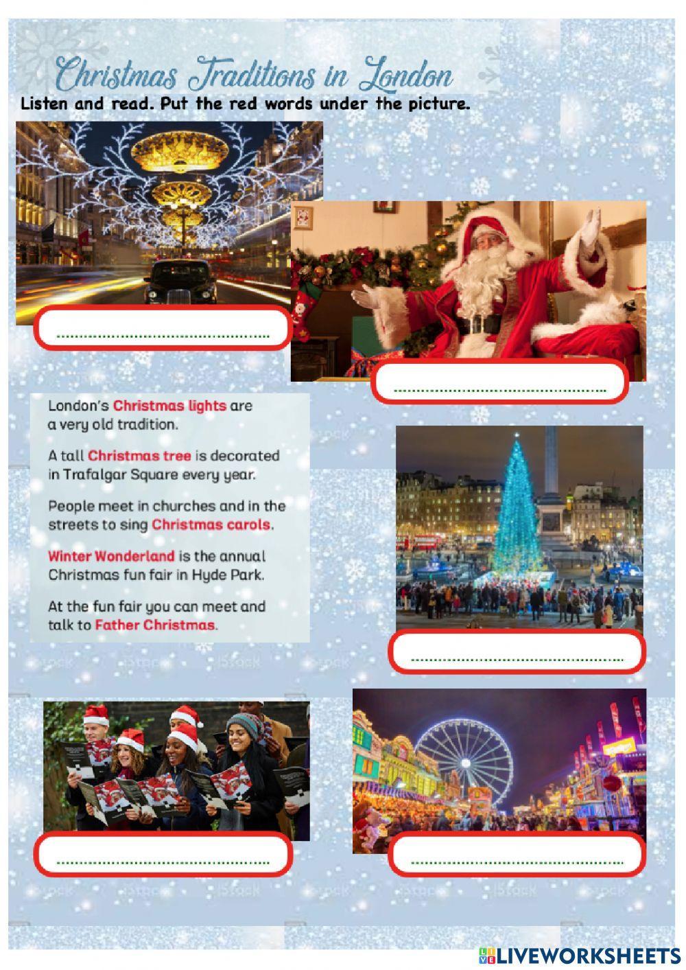 Christmas traditions in London