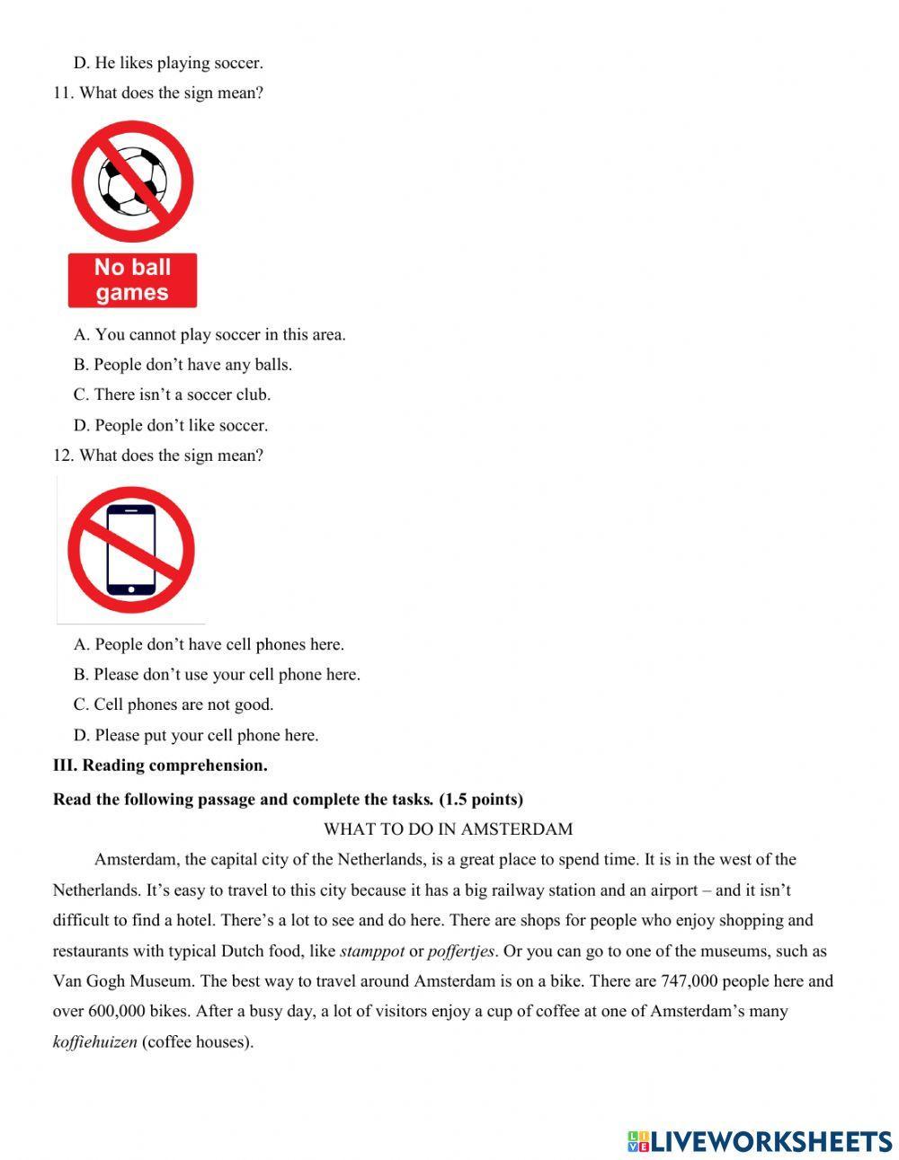 Grade 6 I learn smart world mid term 2