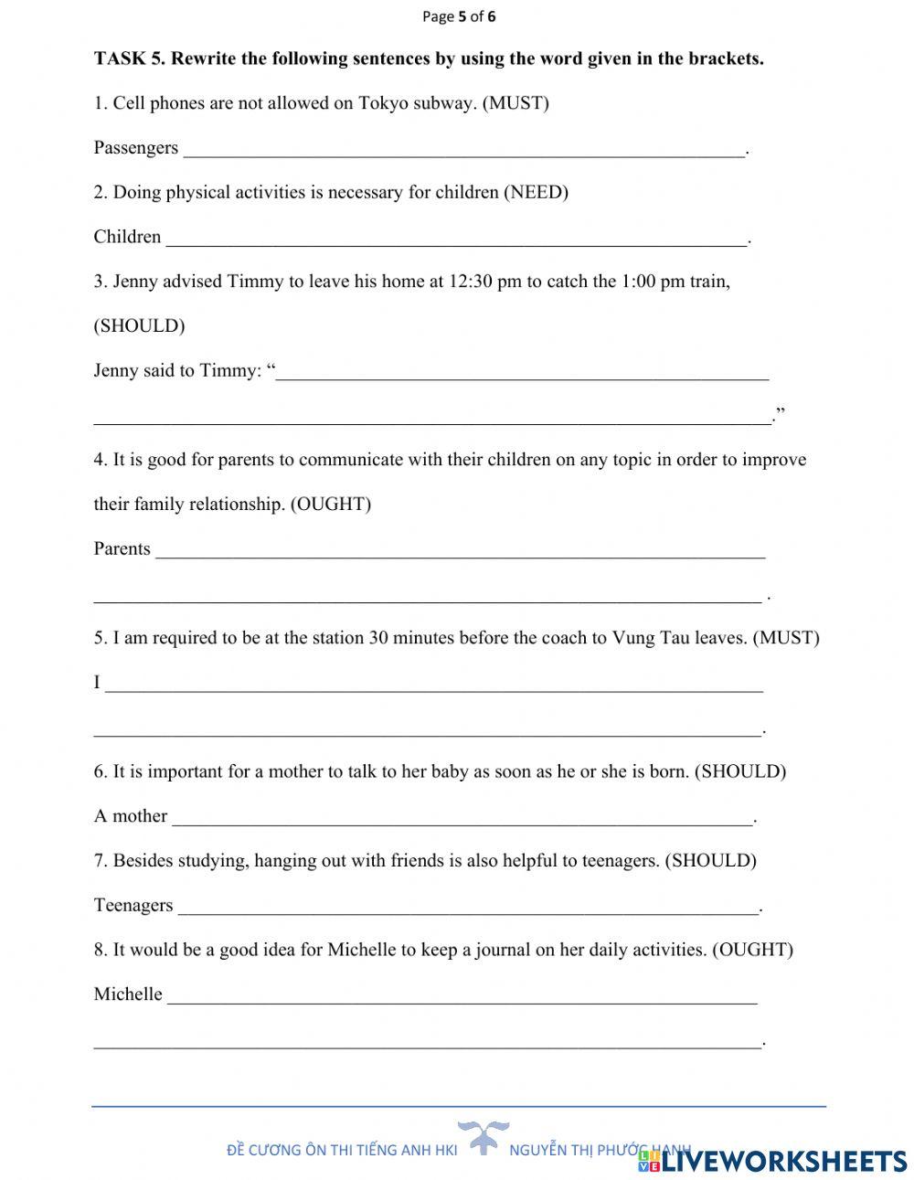 Unit 1-the generation gap