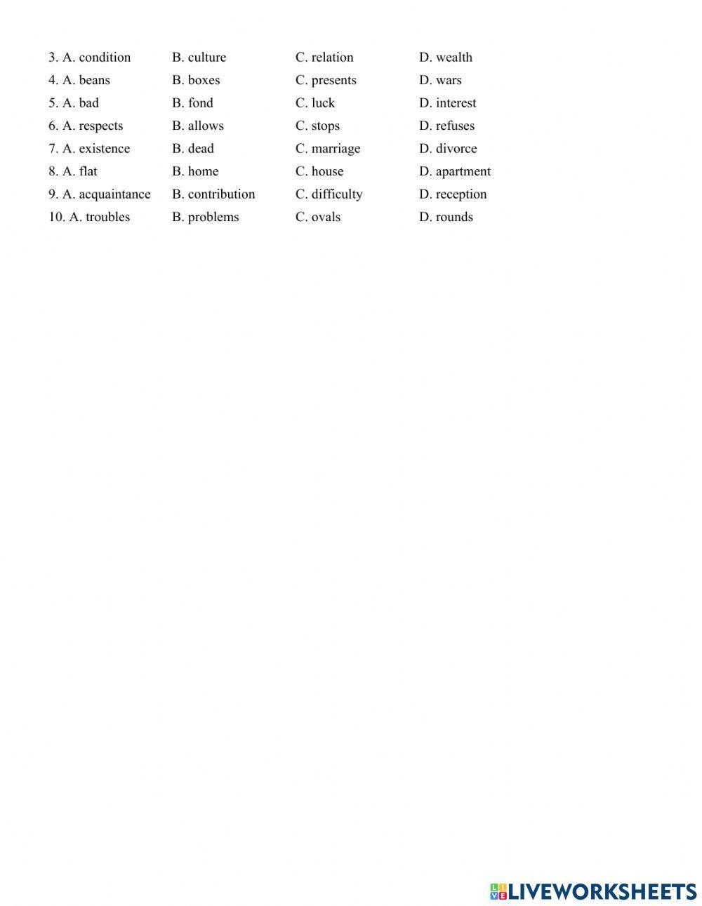 Unit 7. CULTURAL DIVERSITY- READING