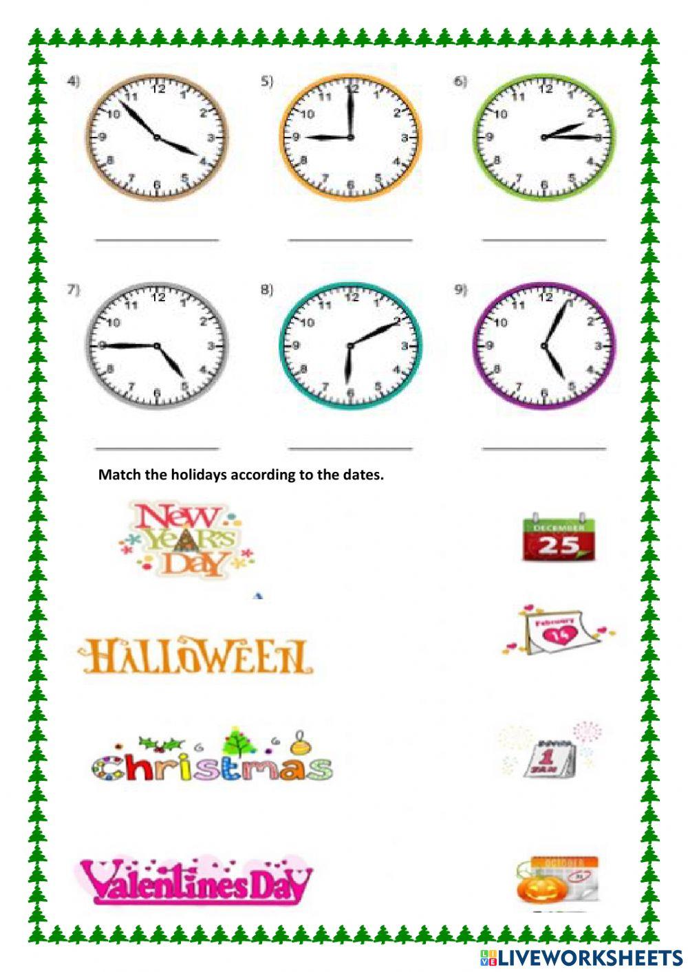 Prepositions of time